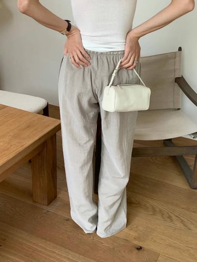 J09 綁帶日常休閒褲5