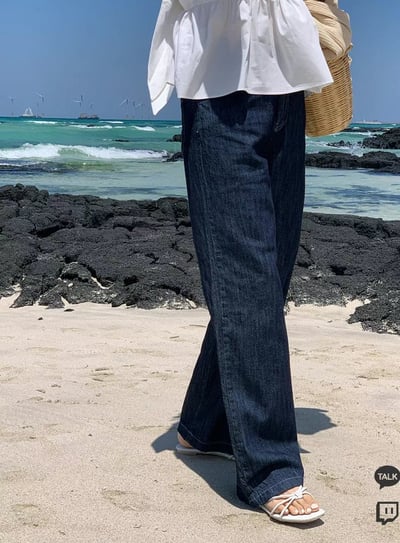 Mm24 (best!)回歸款薄料柔軟直筒牛仔褲10