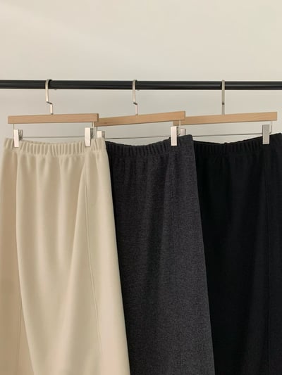 De09 後開衩直筒長裙12