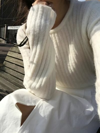 F13 坑紋羊毛毛衣11