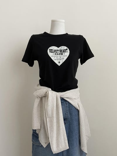 J03 愛心文字Tee1