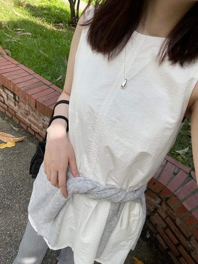 Ju12 水滴長項鏈1