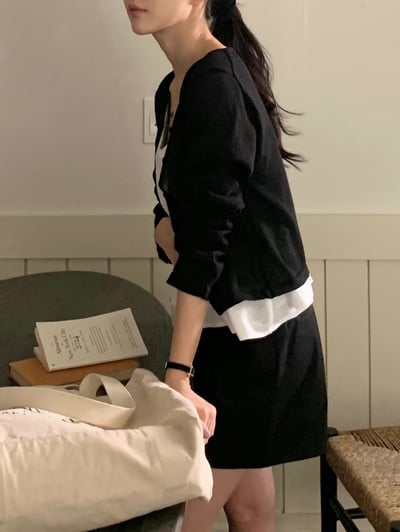 春夏圓領小開衫4