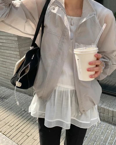 Ju08 透感連帽防曬外套8