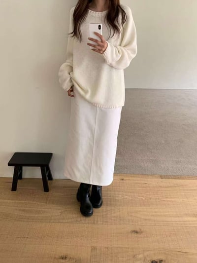 De05 極簡寬鬆毛衣2