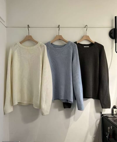 De05 極簡寬鬆毛衣7