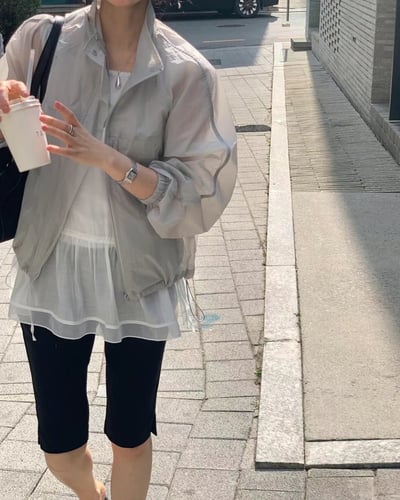 Ju08 透感連帽防曬外套6