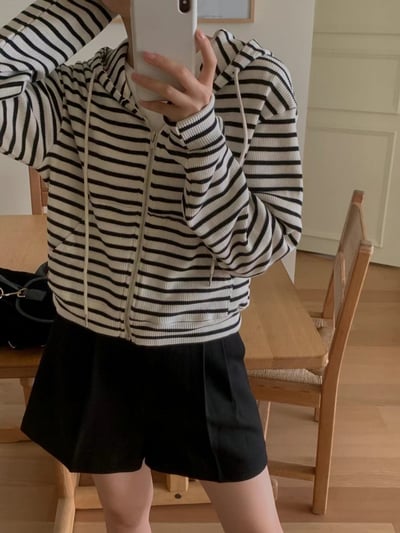 F10 華夫格連帽外套1