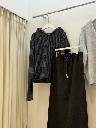 De24 連帽條紋上衣4