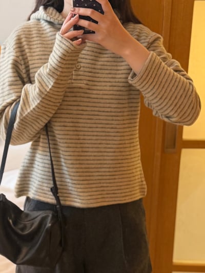 De24 連帽條紋上衣3