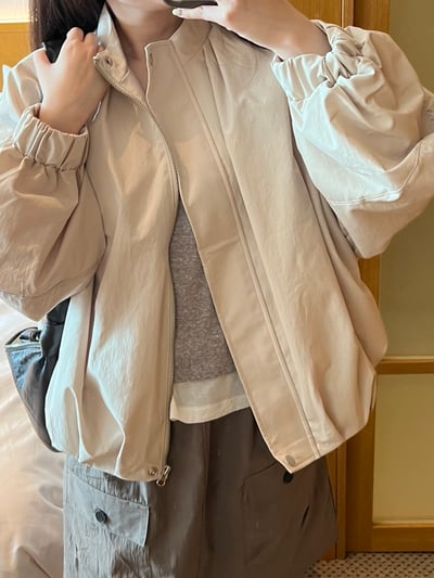 Ap18 spring蓬蓬花苞外套2