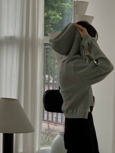 F10 華夫格連帽外套8