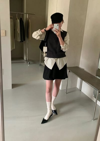 B08 針織無袖上衣1