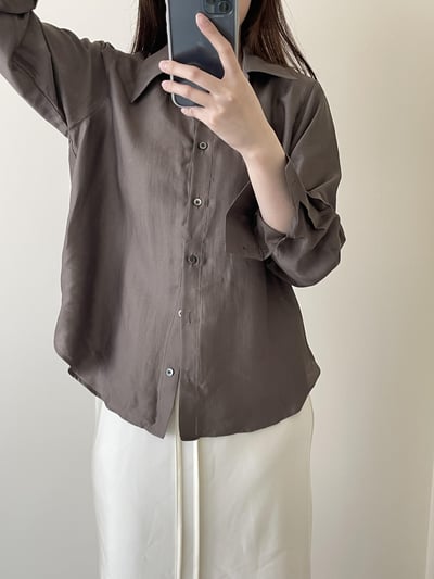 A037 莫代爾微光澤襯衫5