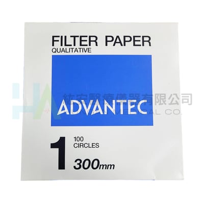 ADVANTEC 定性濾紙 No.1-300mm1