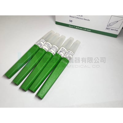 【BD】回血式真空採血針21G*1"-3017463