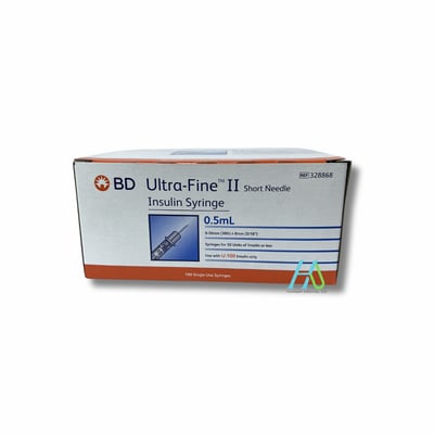【BD】胰島素針 0.5cc 30G*5/16(0.30mm*8mm)-3288681