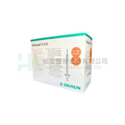 【B BRAUN】 0.5/1cc 胰島素針30G*8mm3