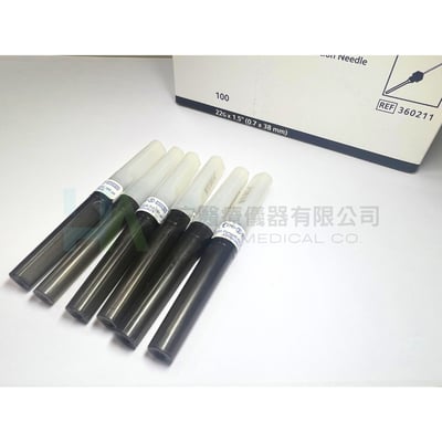 【BD】一般雙向針22G*1.5''(0.7*38mm)-3602113