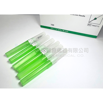 【BD】一般雙向針21G*1.5''-3602133