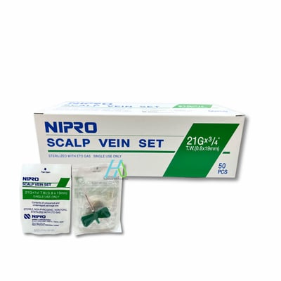 【NIPRO】頭皮針 21G*3/4''1