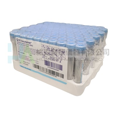 【BD】PT 1.8ml Plus真空採血管 (100支/盒)-3630802