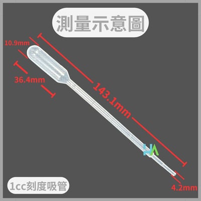 1cc刻度吸管(200支/包)2