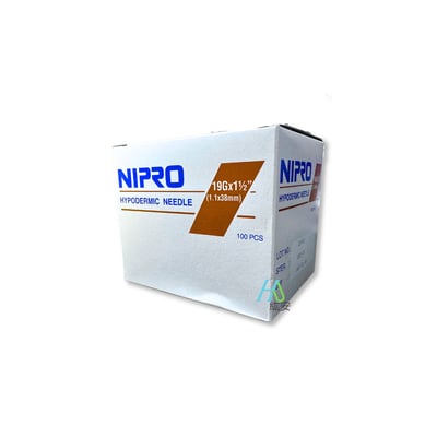 【NIPRO】針頭 19G*1½''(1.1x38mm)1