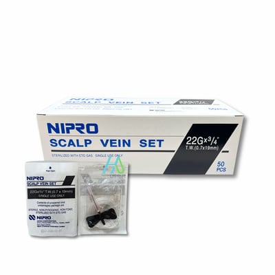 【NIPRO】頭皮針 22G*3/4''1