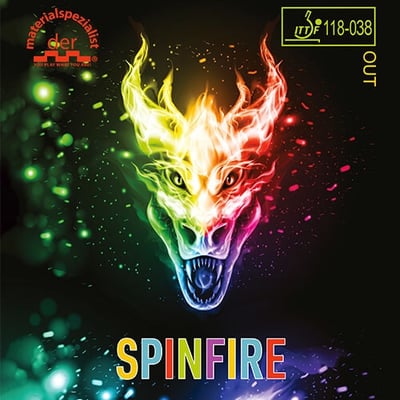 【 Der Materialspezialist 】德國材料專家 膠皮 短顆粒 - Spinfire1