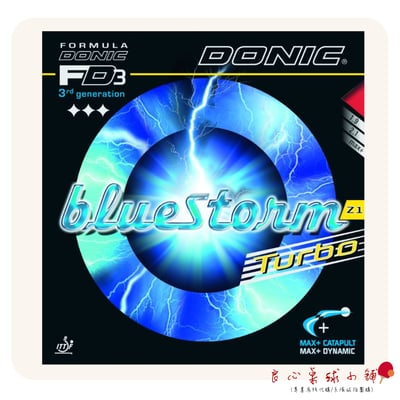【DONIC】Bluestorm Z1 Turbo 藍色火焰Z1 Turbo1