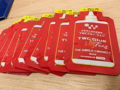 【 日本TWC 】 無機膠水包 6ml 日本JTTA認證1