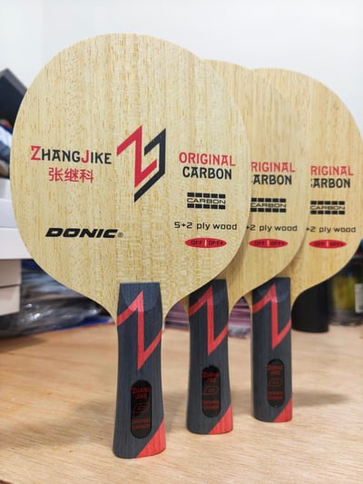 【DONIC】張繼科 代言底板 紅張 黃張2