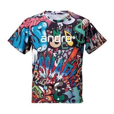 【 Andro 】塗鴉款/花卉款 套裝 (桌球衣+桌球褲)4