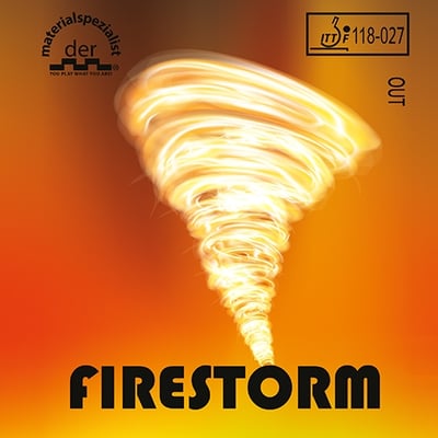 【 Der Materialspezialist 】德國材料專家 膠皮 短顆粒 - Firestorm1