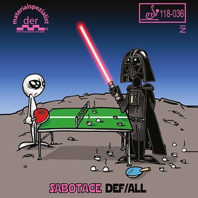 【 Der Materialspezialist 】德國材料專家 膠皮 平面 -  Sabotage DEF/ALL1