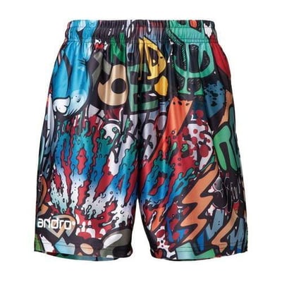 【 Andro 】塗鴉款/花卉款 套裝 (桌球衣+桌球褲)3