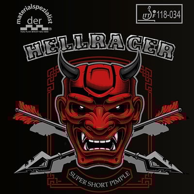 【 Der Materialspezialist 】德國材料專家 膠皮 短顆粒 - Hellracer1
