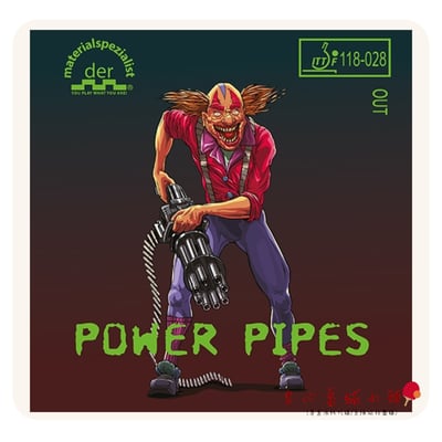 【 Der Materialspezialist 】德國材料專家 膠皮 長顆粒 - Power-Pipes2