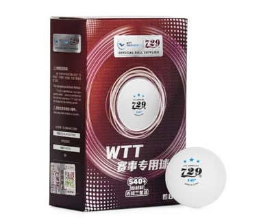 【729友誼】S40+ WTT賽事專用球 三星球 乒乓球1