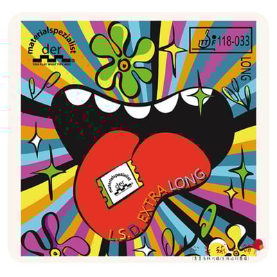 【 Der Materialspezialist 】德國材料專家 膠皮 長顆粒 - L.S.D Extra Long1