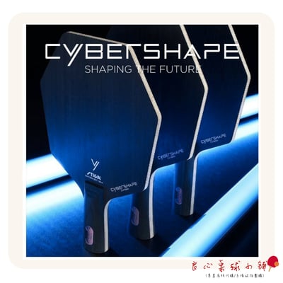 【 Stiga 】Cybershape Carbon 賽博六 #六邊形底版# 六角1