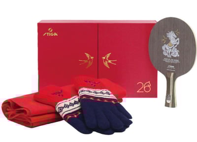 【STIGA】 Dynasty Carbon 馬年禮盒版 STIGA 2026馬年生肖珍藏底板1