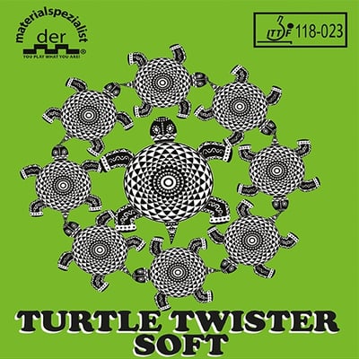 【 Der Materialspezialist 】德國材料專家 膠皮 平面 - Turtle Twister Soft1