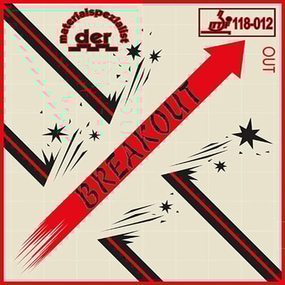 【 Der Materialspezialist 】德國材料專家 膠皮 短顆粒 - Breakout1