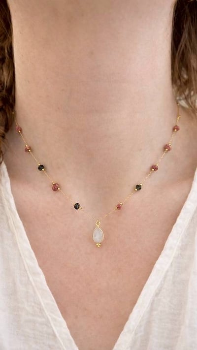 🍀碧璽項鍊💎1