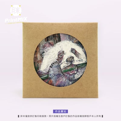 【硅藻土】客製印刷 ∣方形 ∣ 吸水杯墊2