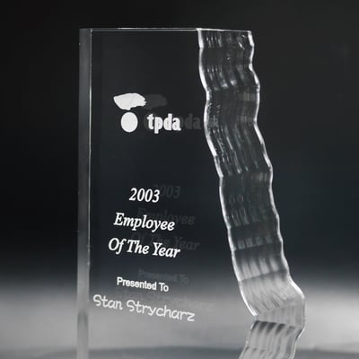 【壓克力獎牌／獎座】客製化∣脈動金山2