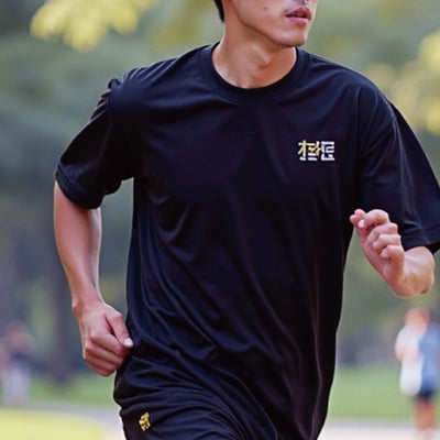 【短袖排汗衫 】抗UV高質挺感機能布 l Crossrunner1