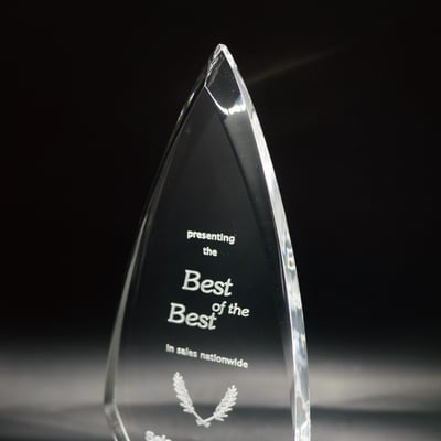 【壓克力獎牌／獎座】客製化∣永恆晶石2